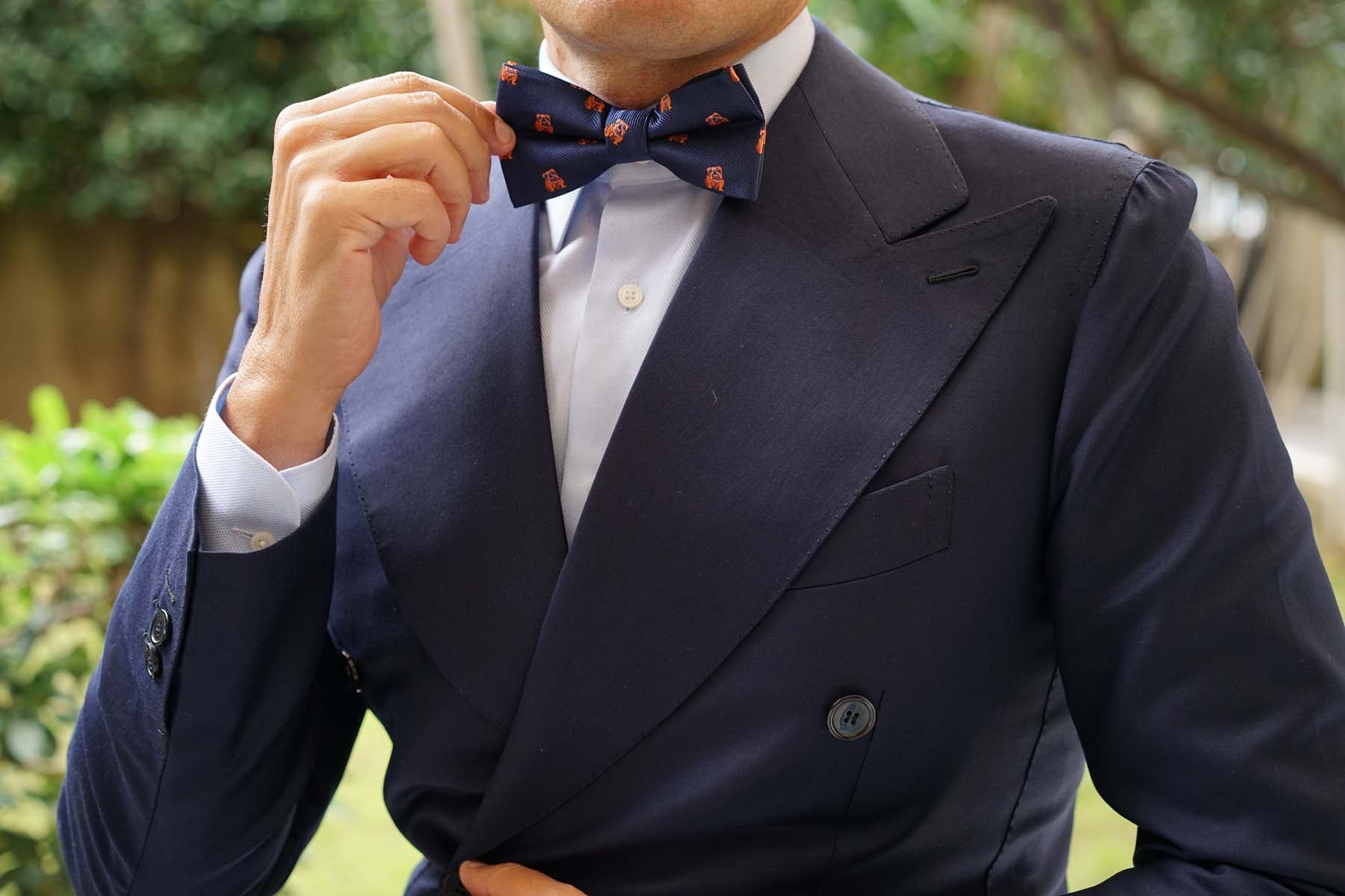 Golden Bulldog Bow Tie - Image 3