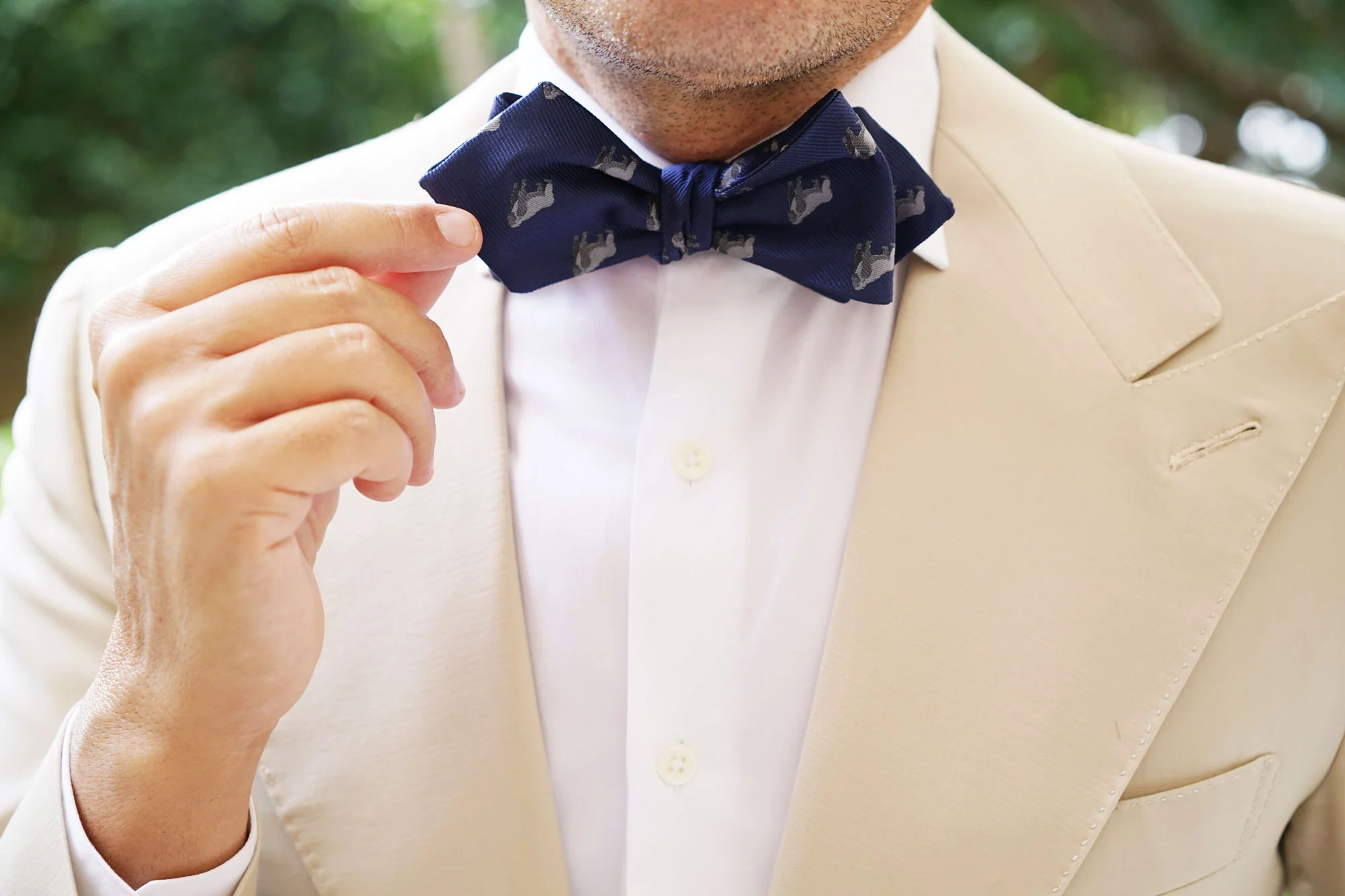 Gorilla Diamond Self Bow Tie - Image 10