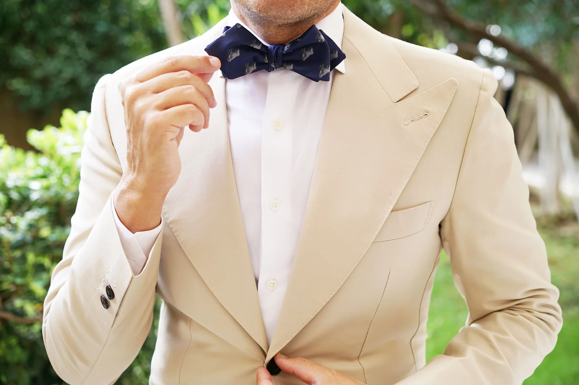 Gorilla Diamond Self Bow Tie - Image 8
