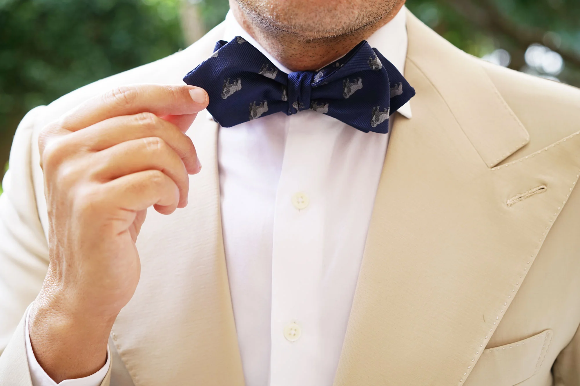 Gorilla Diamond Self Bow Tie - Image 9