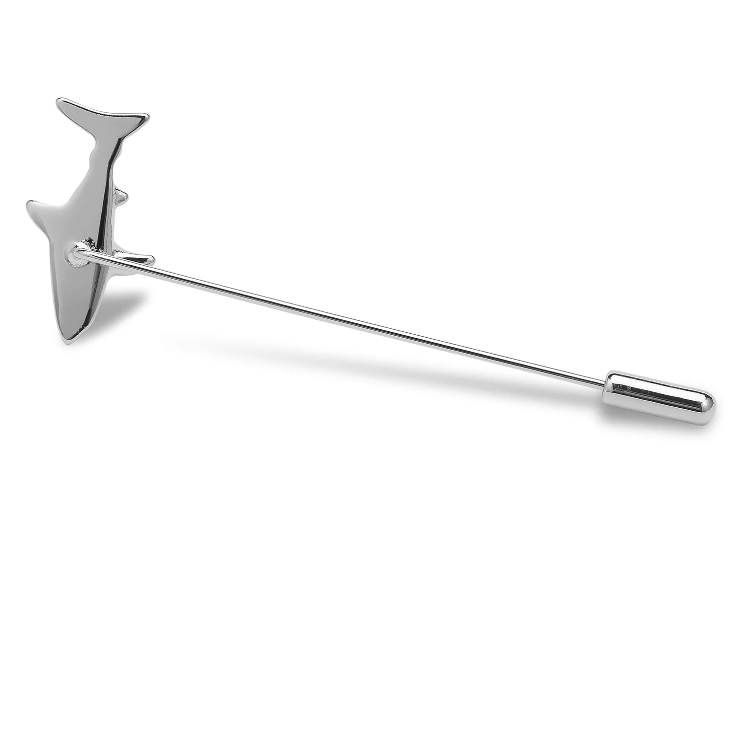 Great White Shark Lapel Pin - Image 2