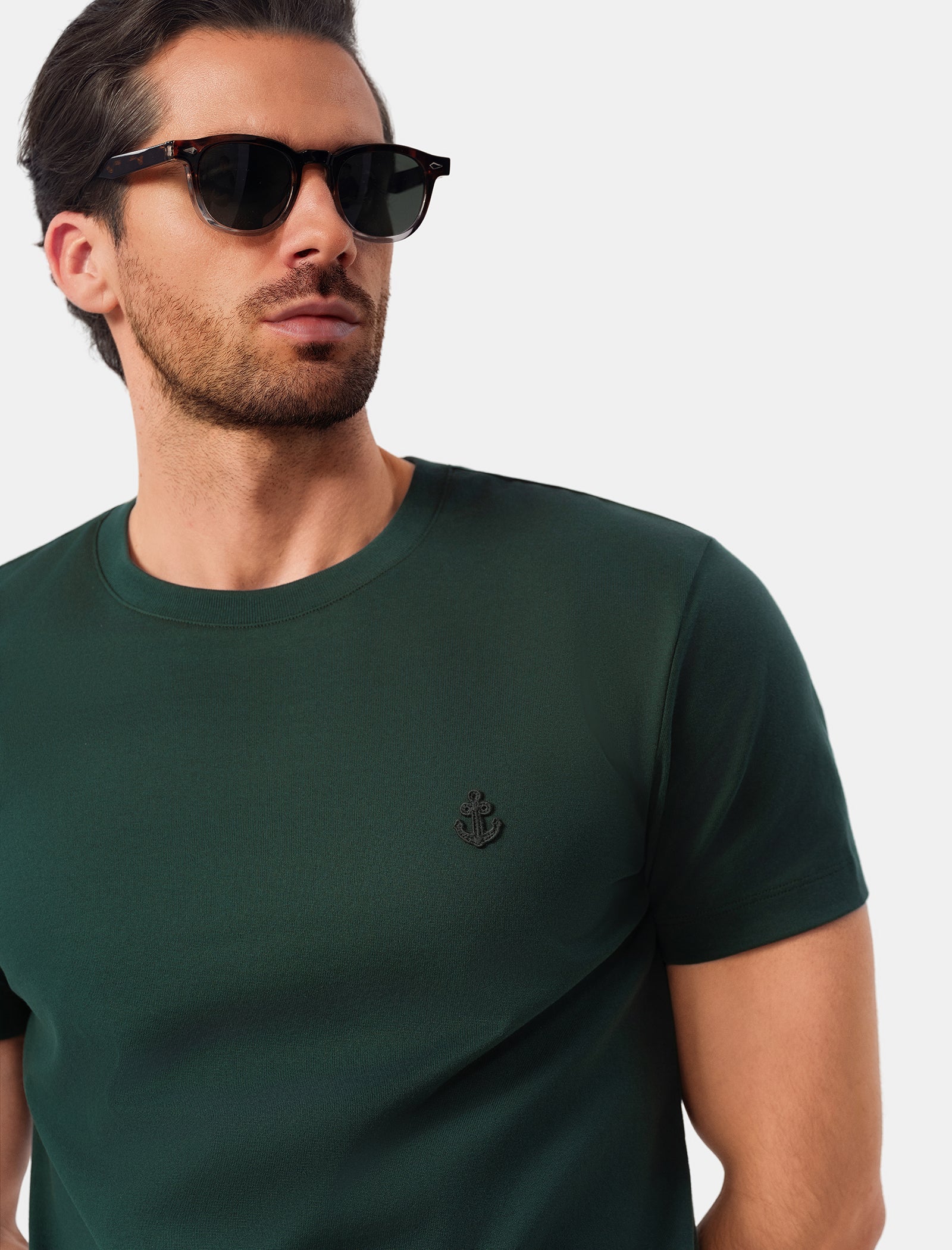 Green Slim Fit T-Shirt - Image 3