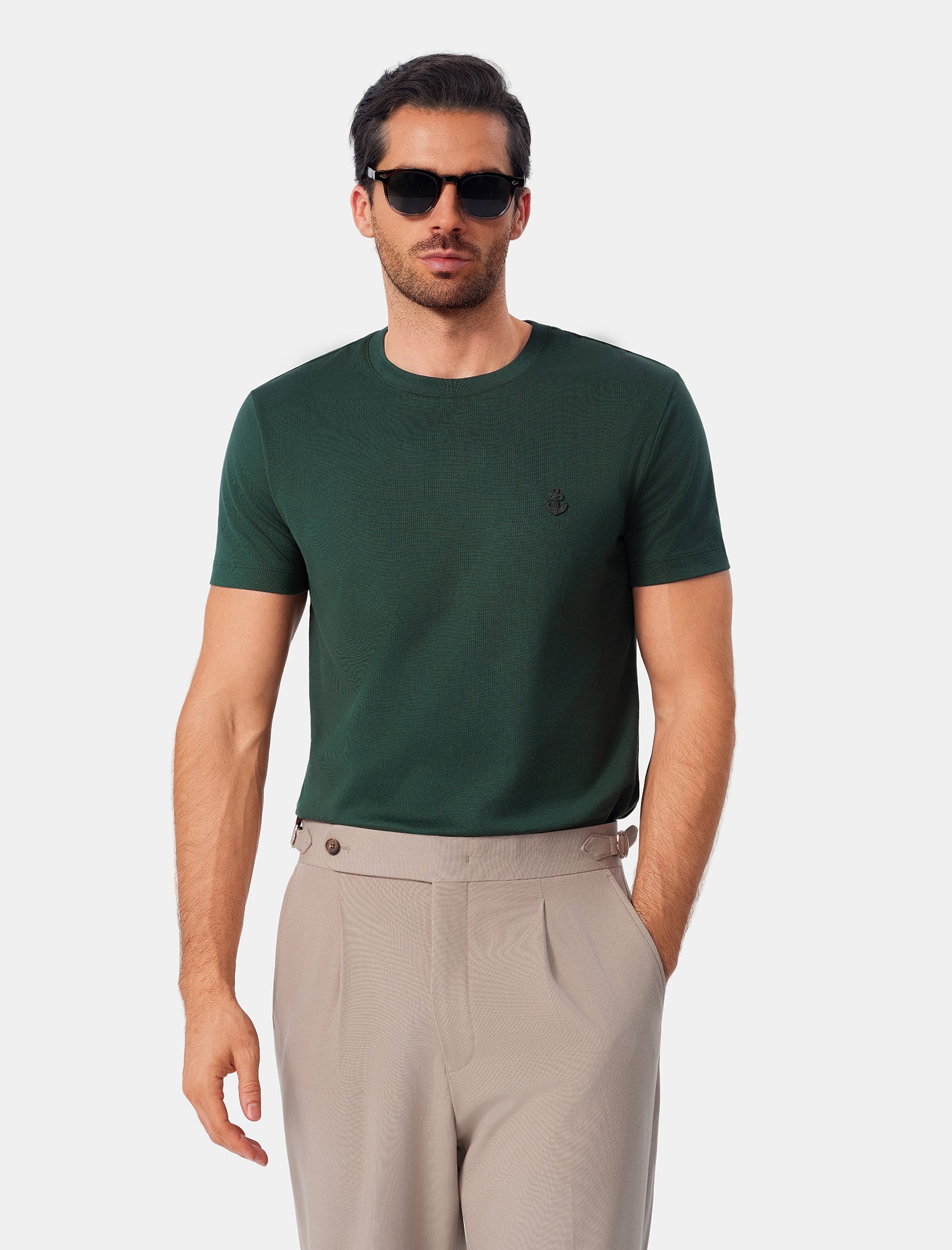 Green Slim Fit T-Shirt - Image 4
