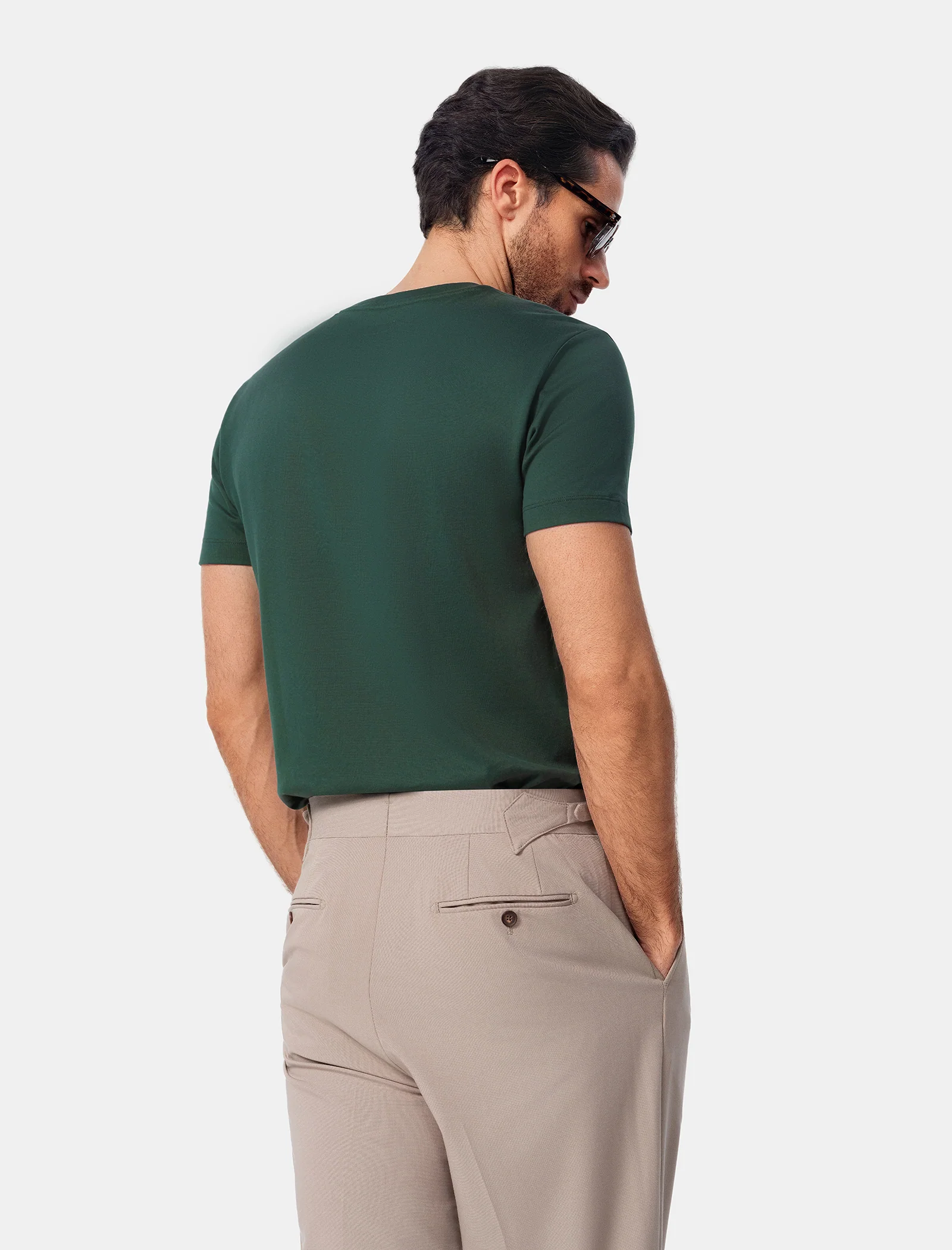 Green Slim Fit T-Shirt - Image 9