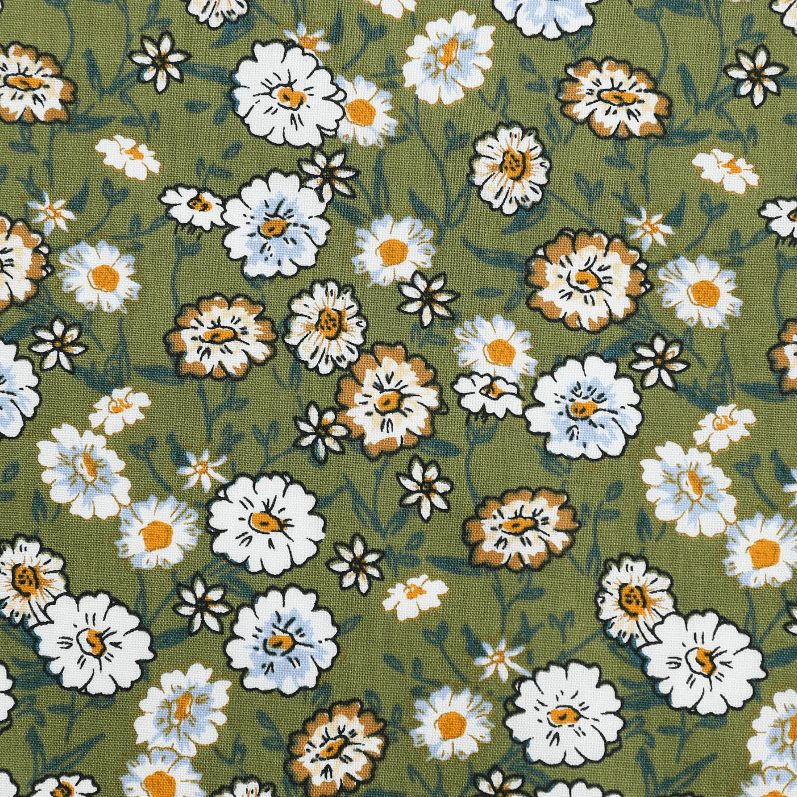Greenfield Daisy Floral Pocket Square - Image 2