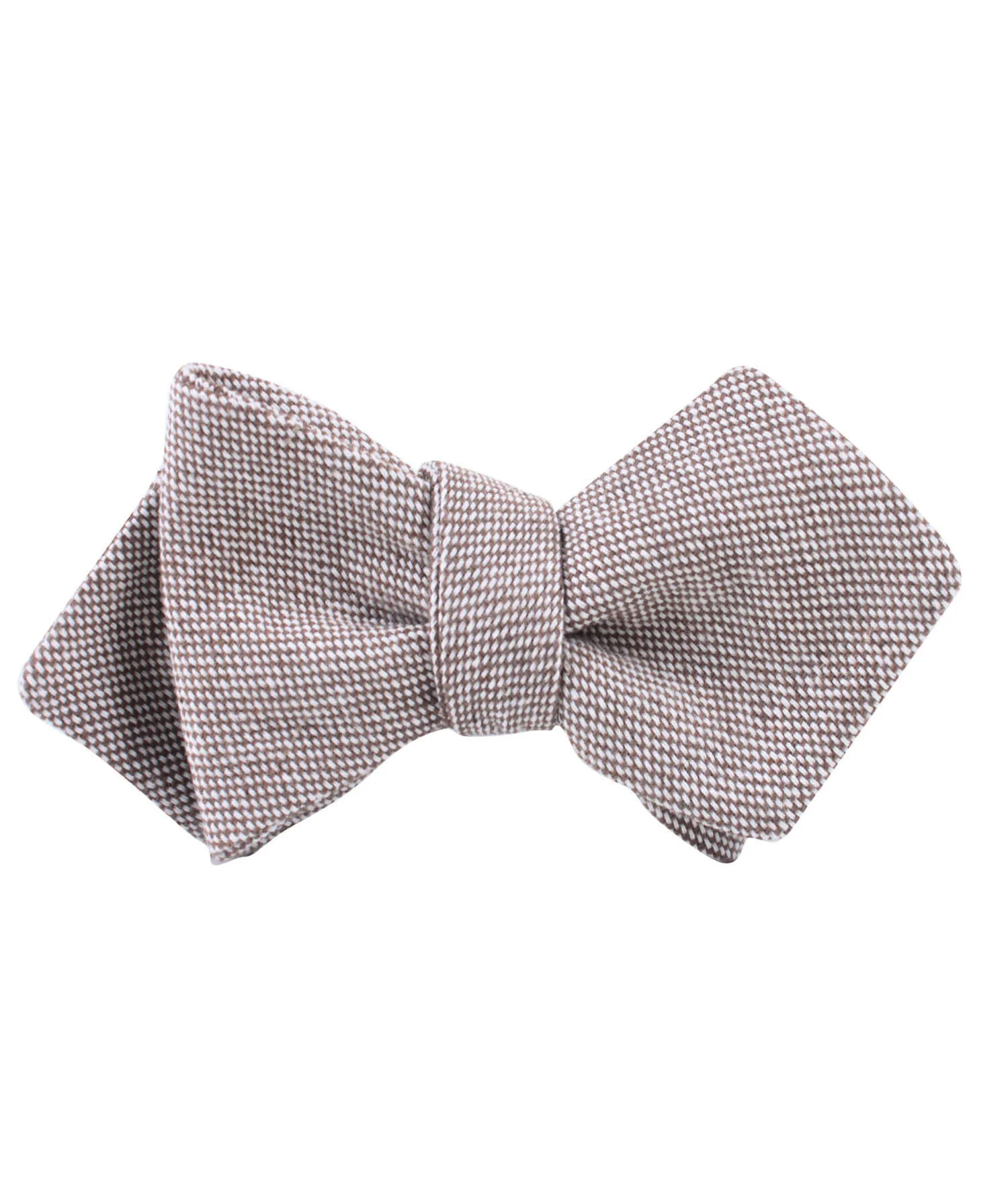 Greyjoy Sharkin Linen Diamond Self Bow Tie - Image 2