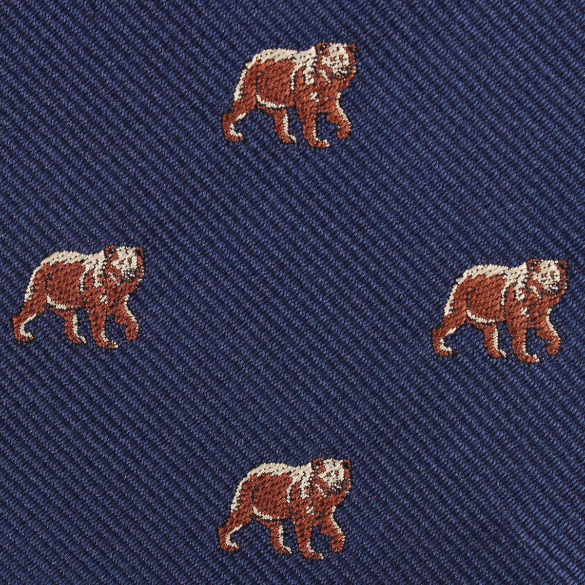 Grizzly Bear Diamond Self Bow Tie - Image 3