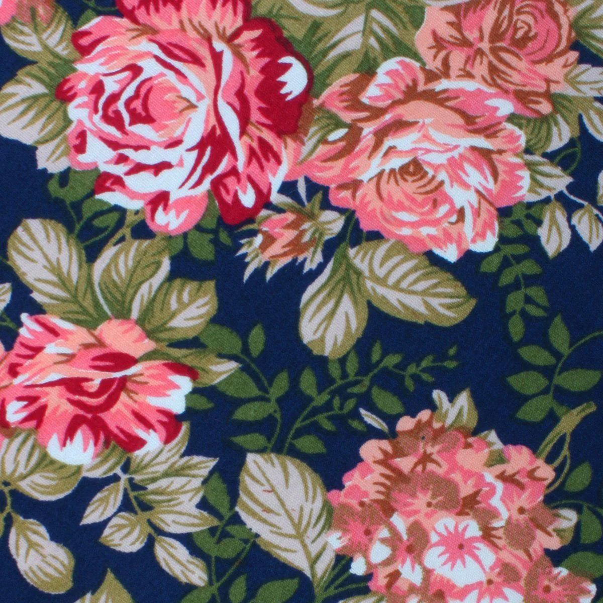 Hawaiian Pink Floral Necktie - Image 3