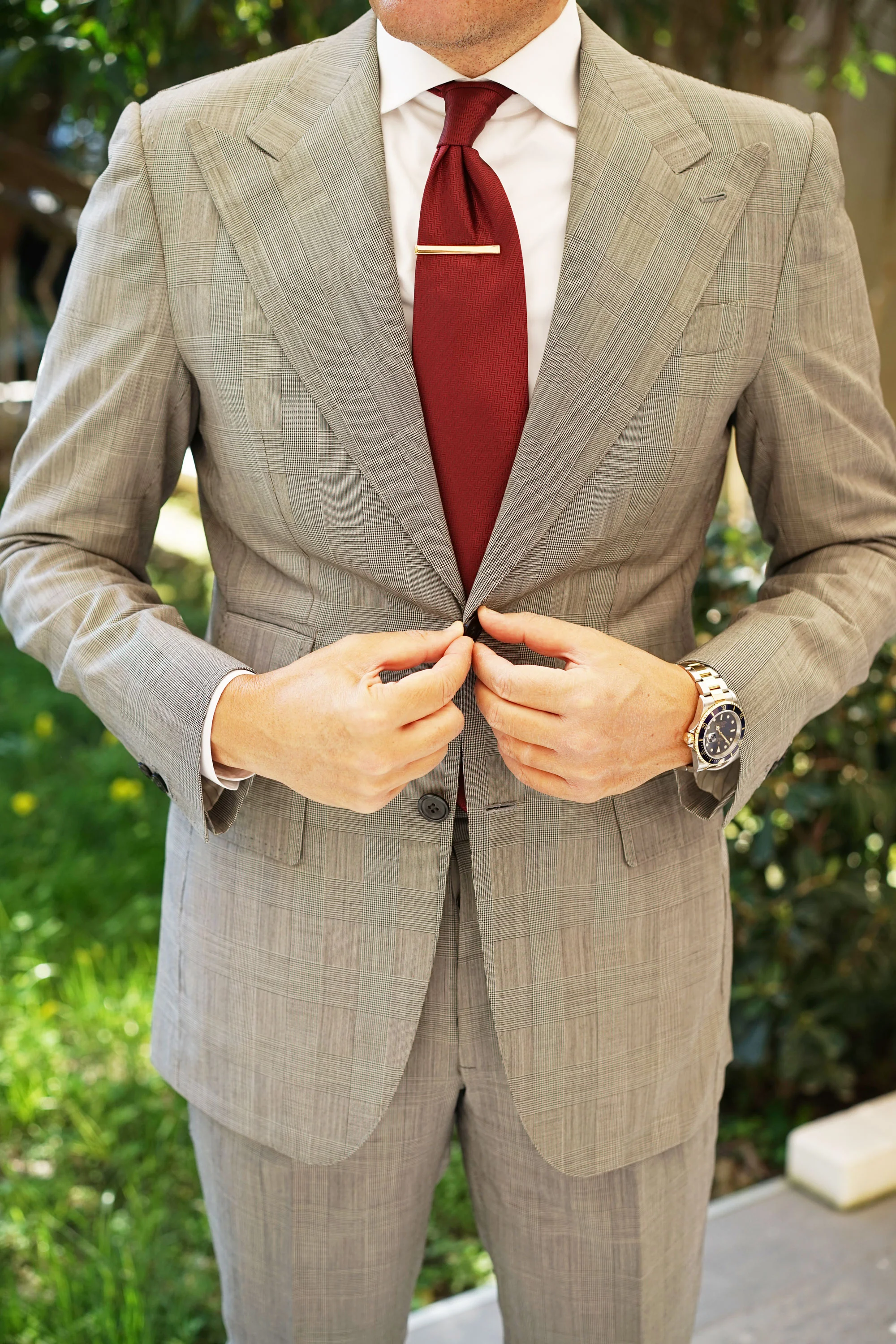 Hoffa Rose Gold Tie Bar - Image 5