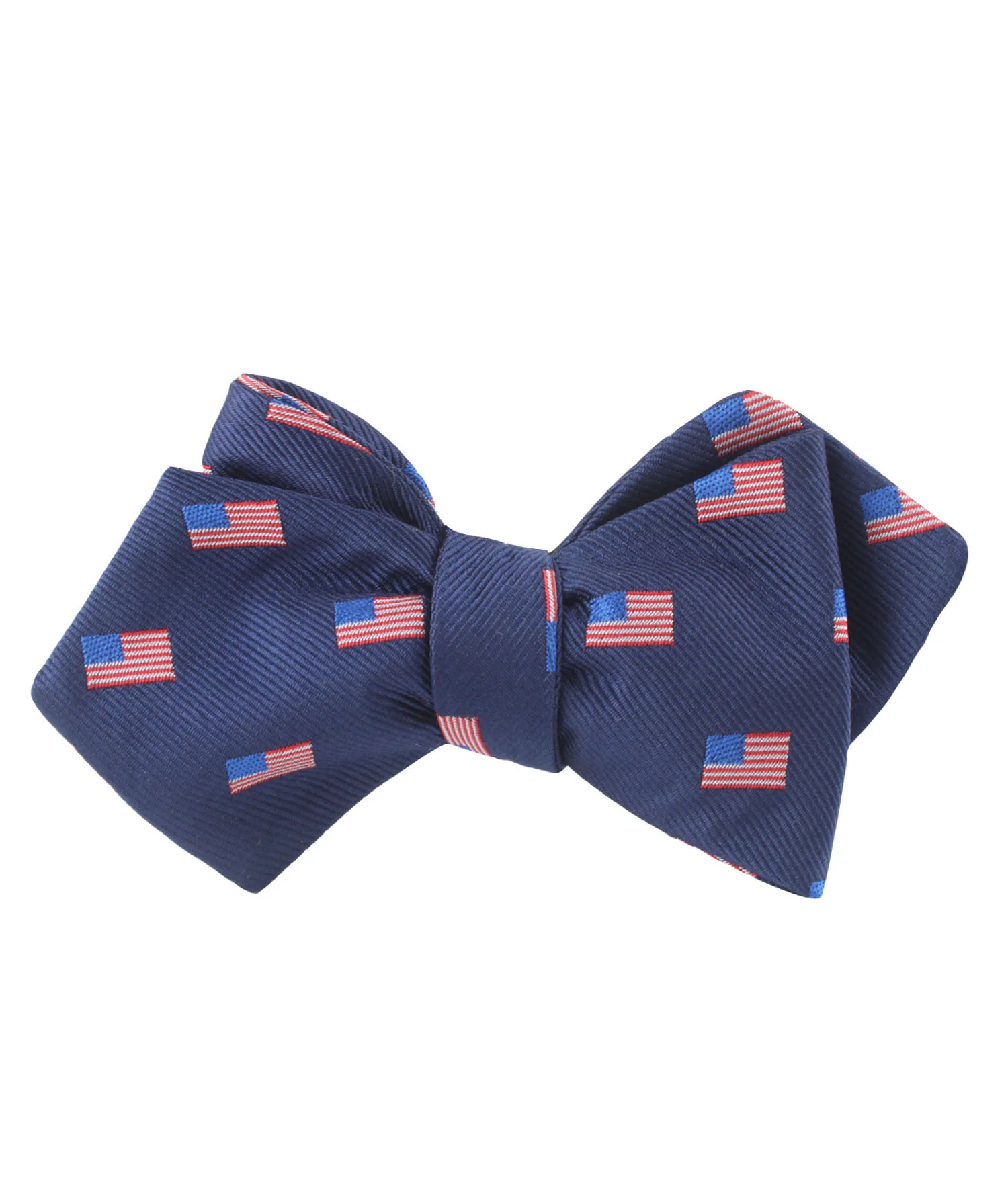 House of Cards Diamond Self Bow Tie - Image 2