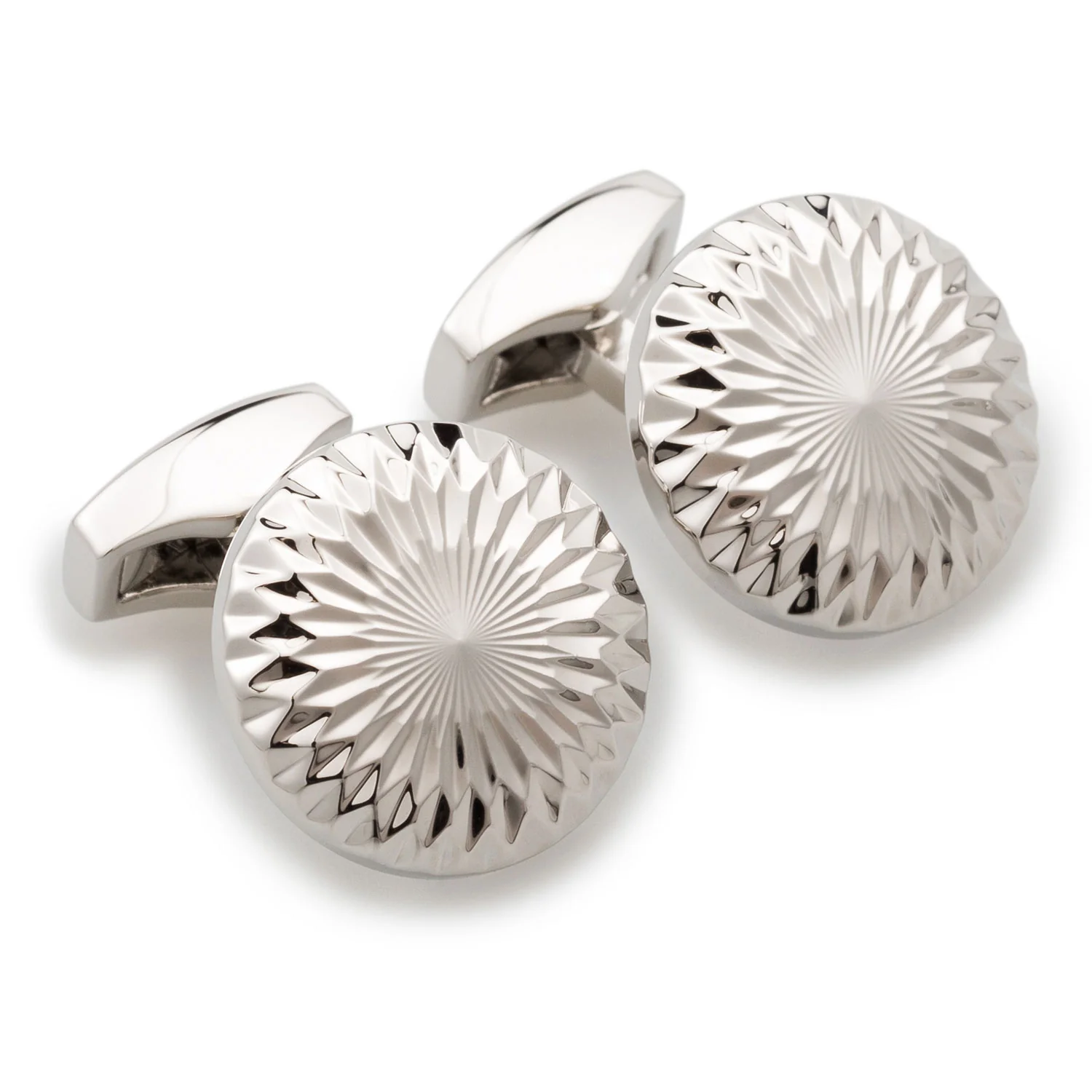 Illusionist Silver Cufflinks - Image 2