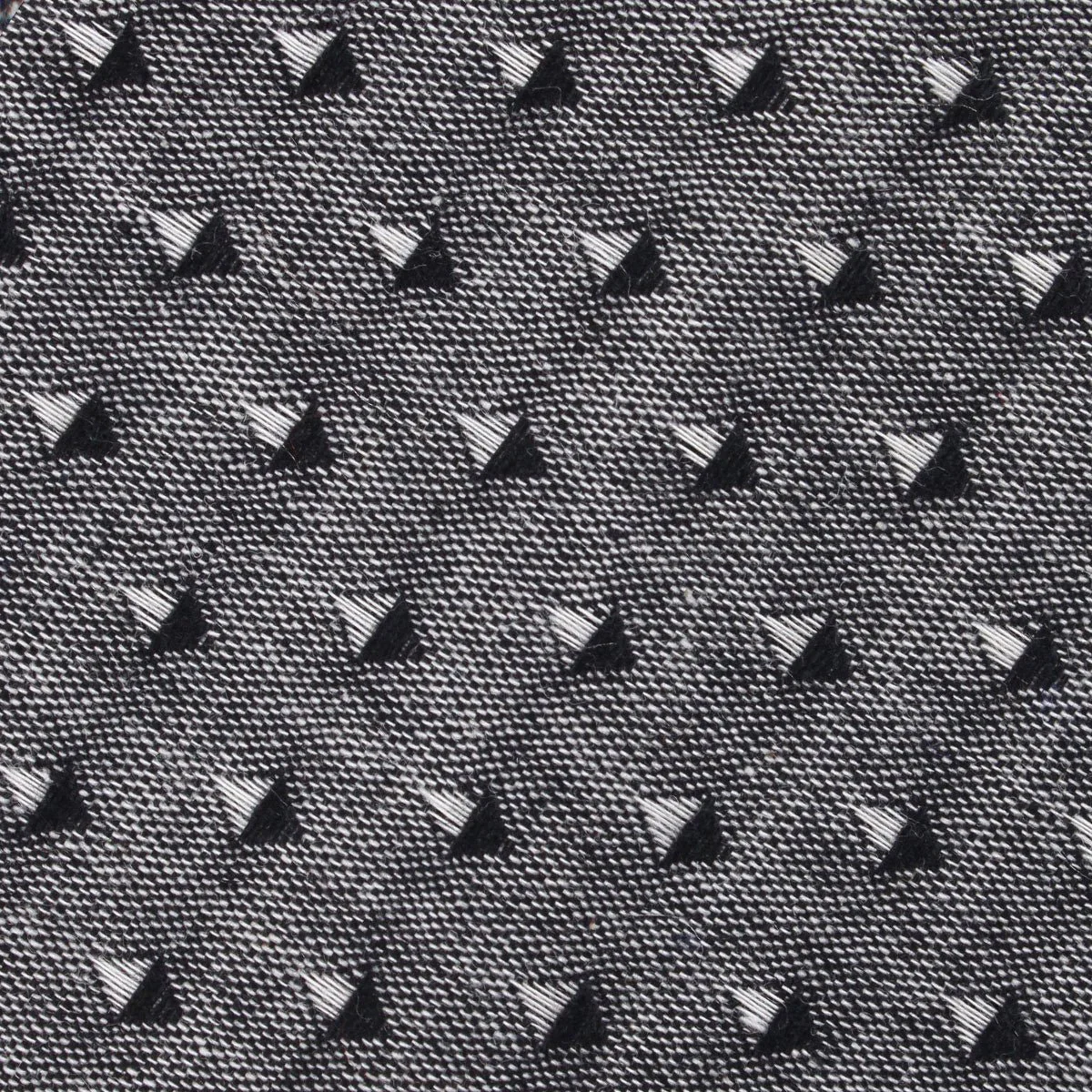 Inception Black Linen Kids Diamond Bow Tie - Image 2