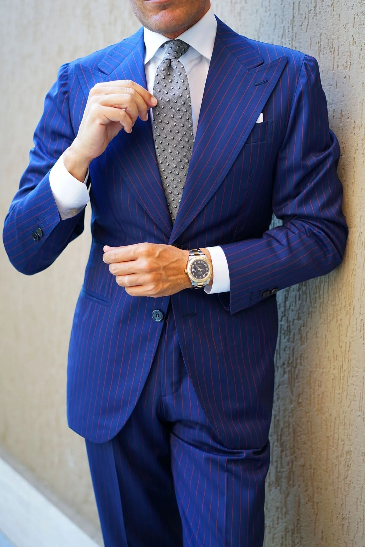 Inception Black Linen Tie - Image 5