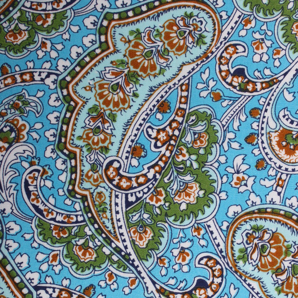Isola Comacina Blue Paisley Diamond Bow Tie - Image 2