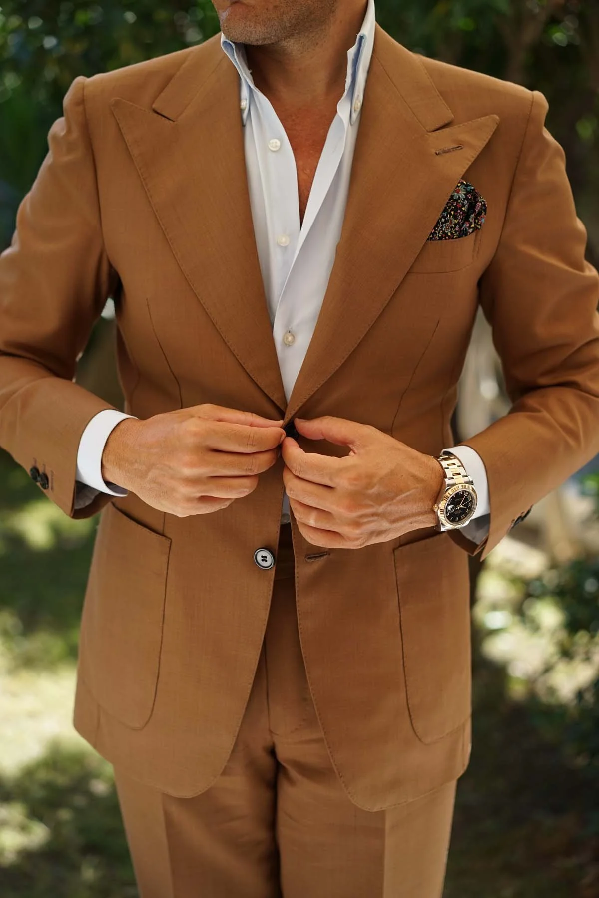 Istanbul Floral Pocket Square - Image 7