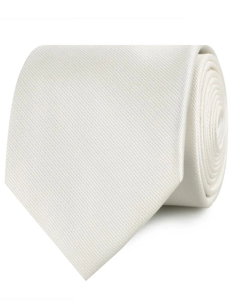 Ivory Weave Necktie - Image 2