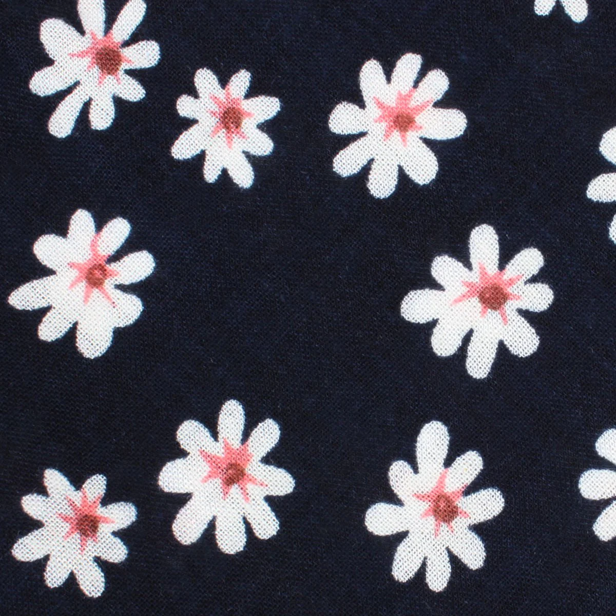 Jamaican White Flower Pocket Square - Image 2