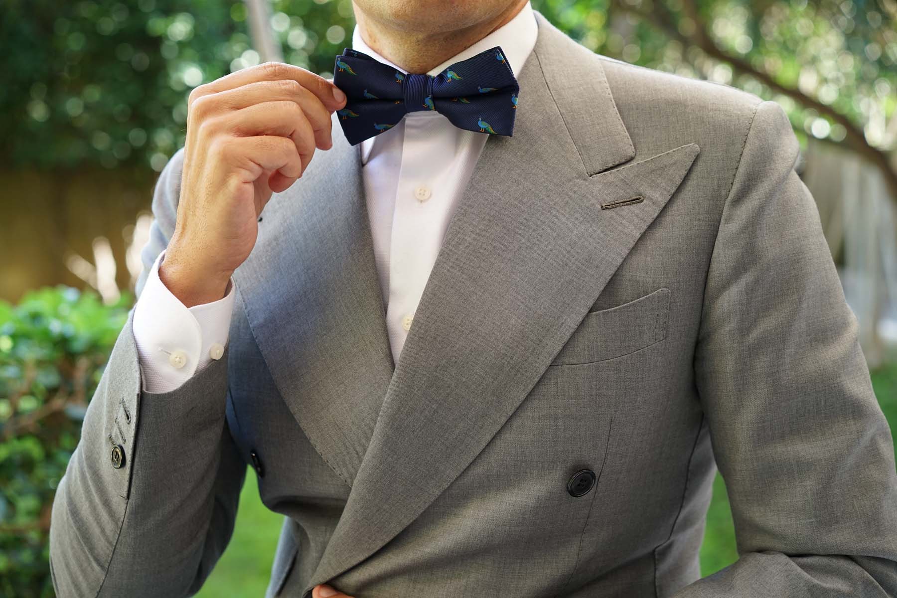 Java Peacock Bow Tie - Image 3