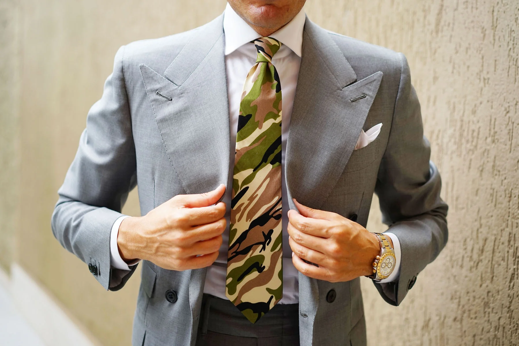 Jungle Green Camo Tie - Image 9