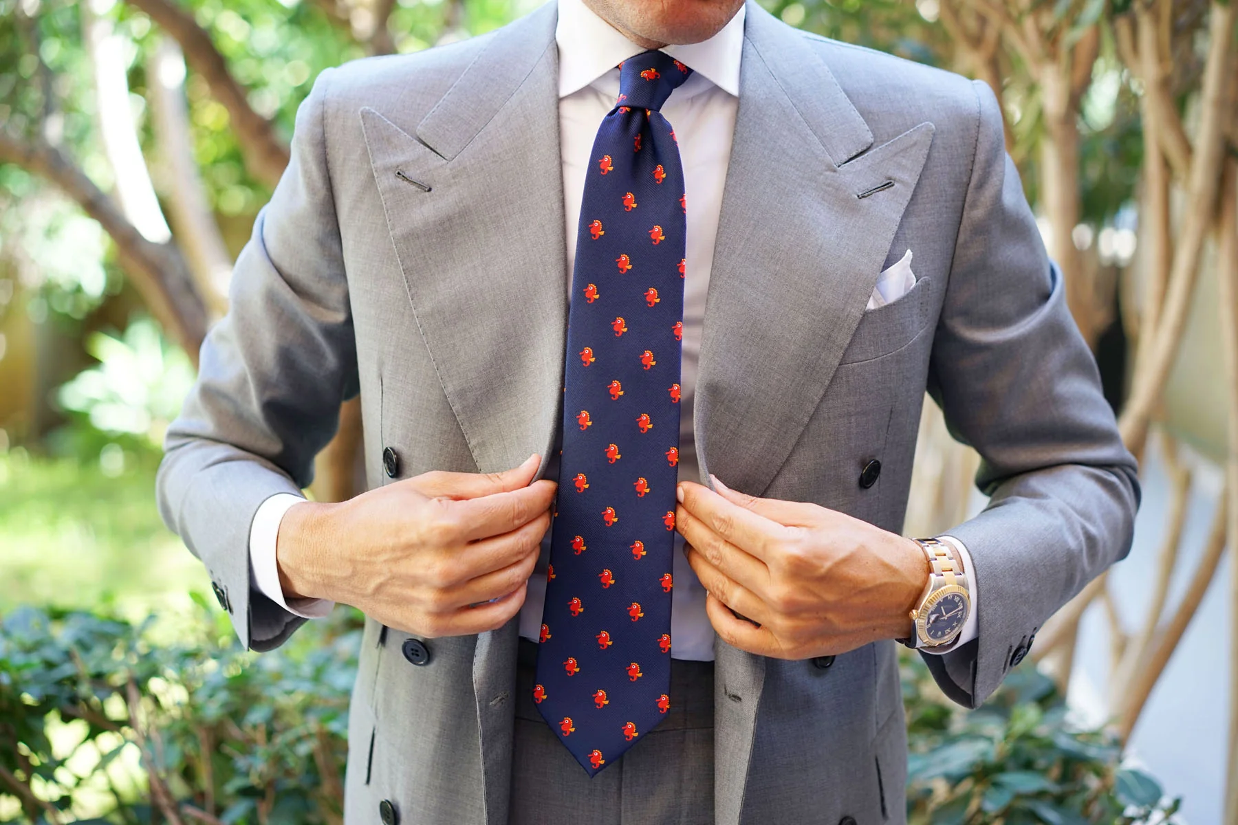 Juno The Seahorse Necktie - Image 6