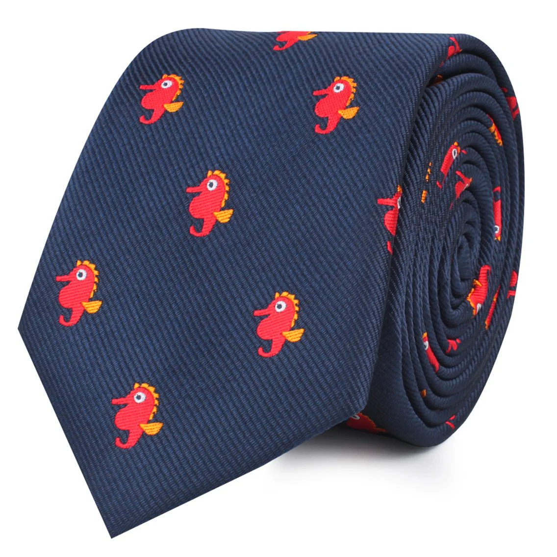 Juno The Seahorse Skinny Tie - Image 2