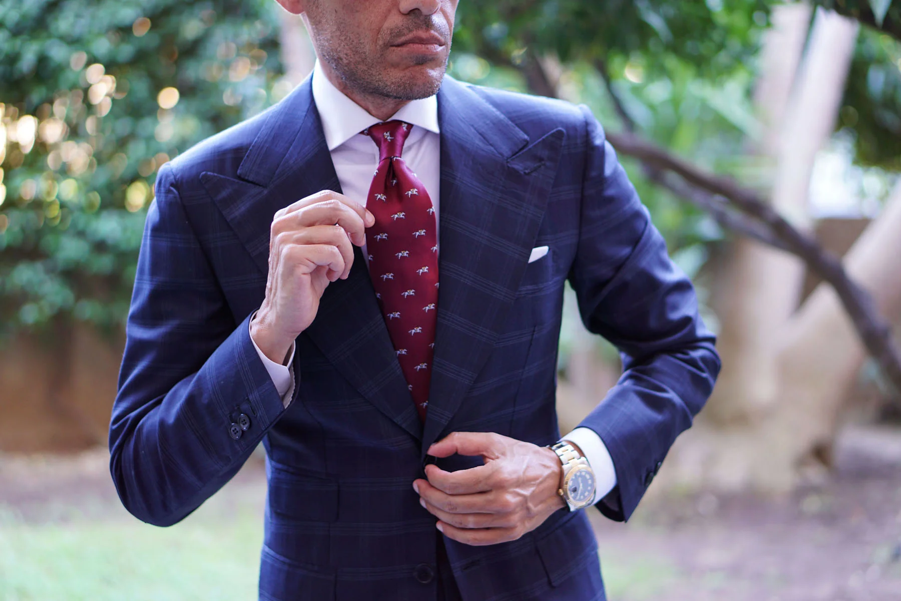 Kentucky Derby Race Horse Necktie - Image 14