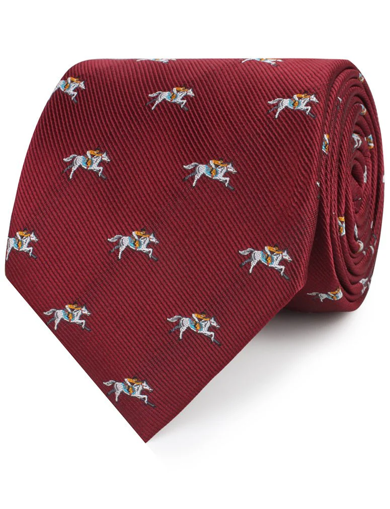 Kentucky Derby Race Horse Necktie - Image 2