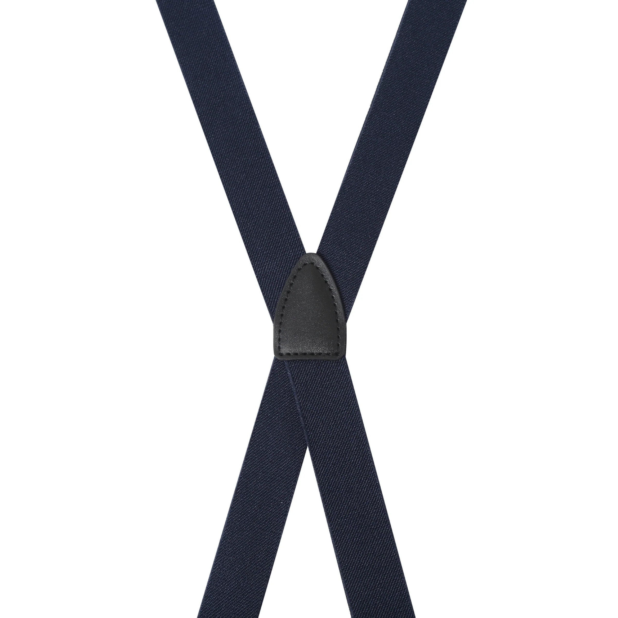 Kids Navy Blue Suspender Braces - Image 2