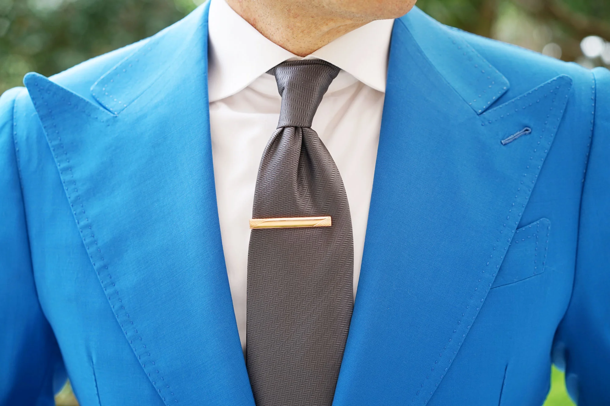 King Edward Rose Gold Tie Bar - Image 7