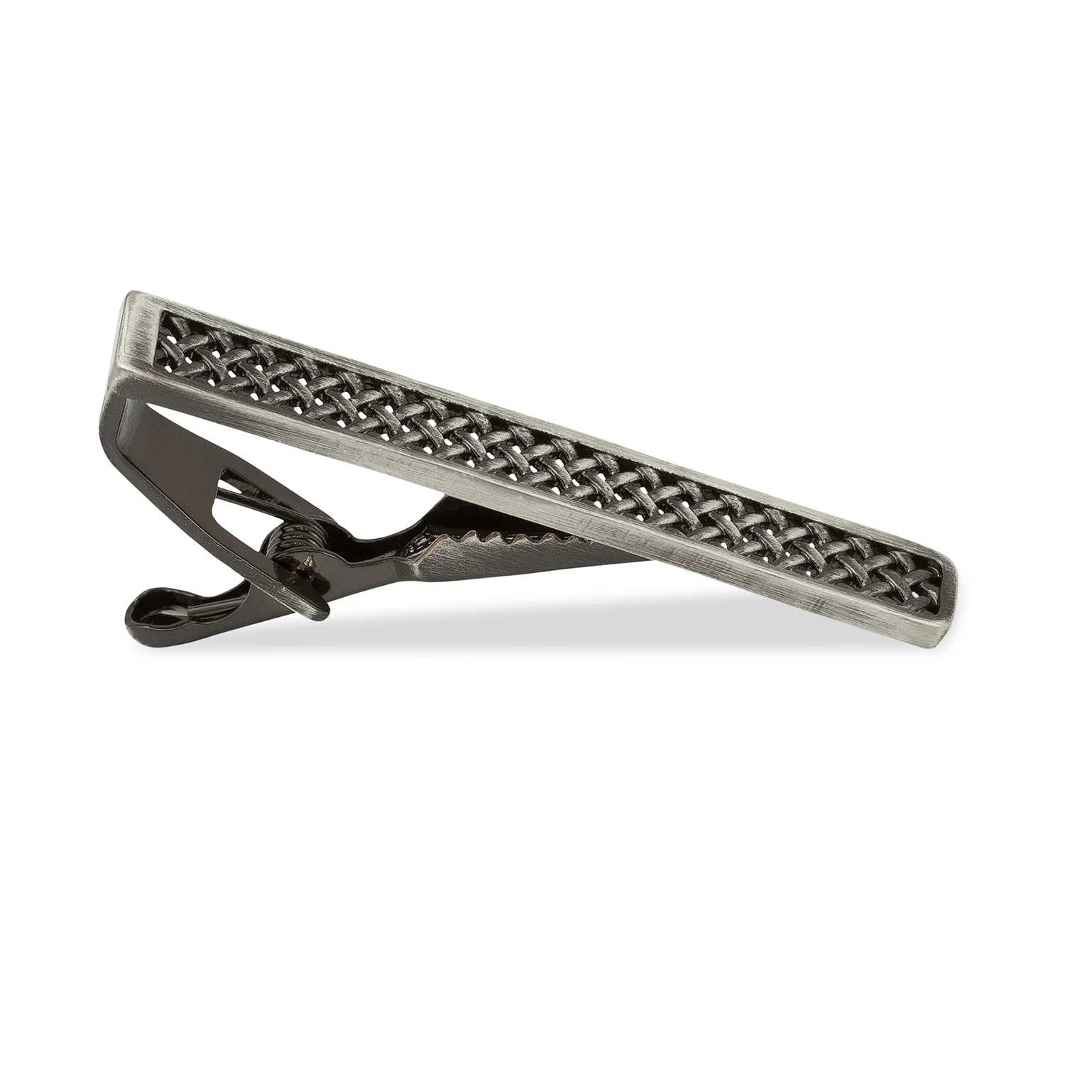 King Longshanks Antique Silver Tie Bar - Image 2