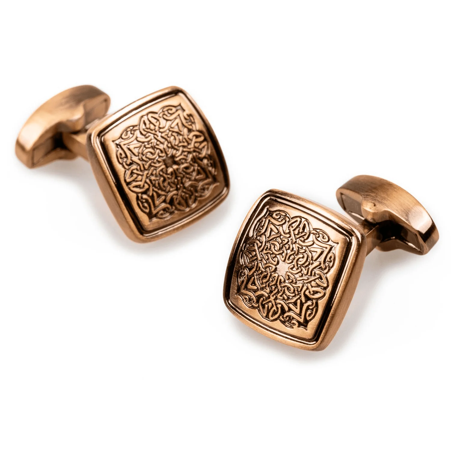 King Mansa Musa of Mali Antique Copper Cufflinks - Image 9