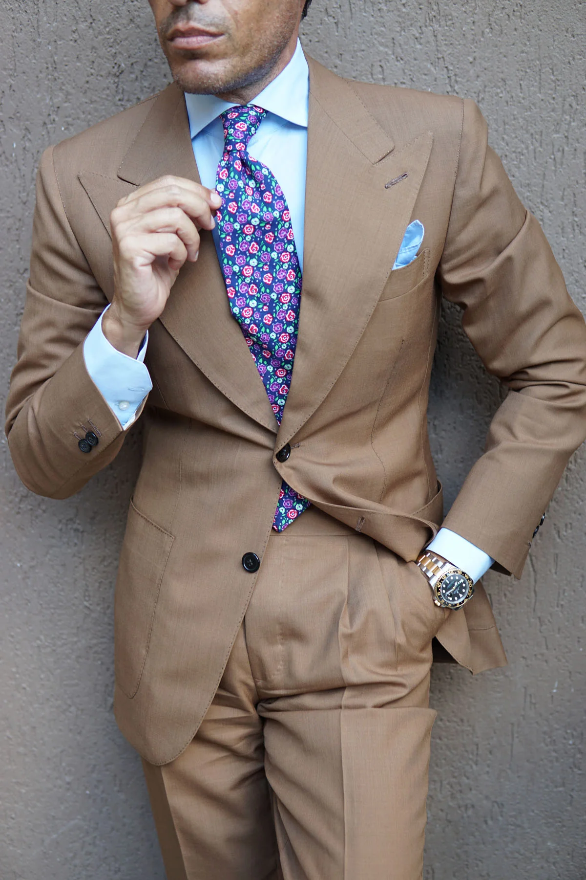 La Favia Rose Necktie - Image 12