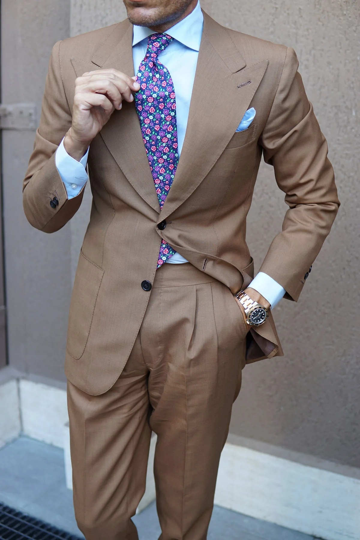 La Favia Rose Necktie - Image 16