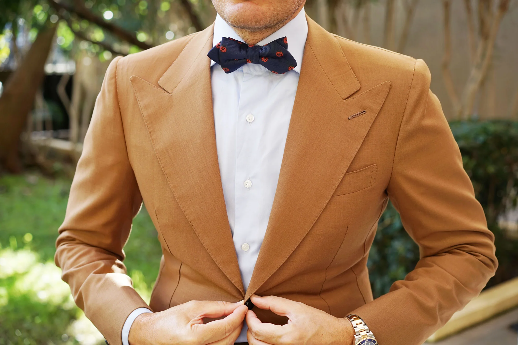 Ladybird Beetle Diamond Bow Tie - Image 6