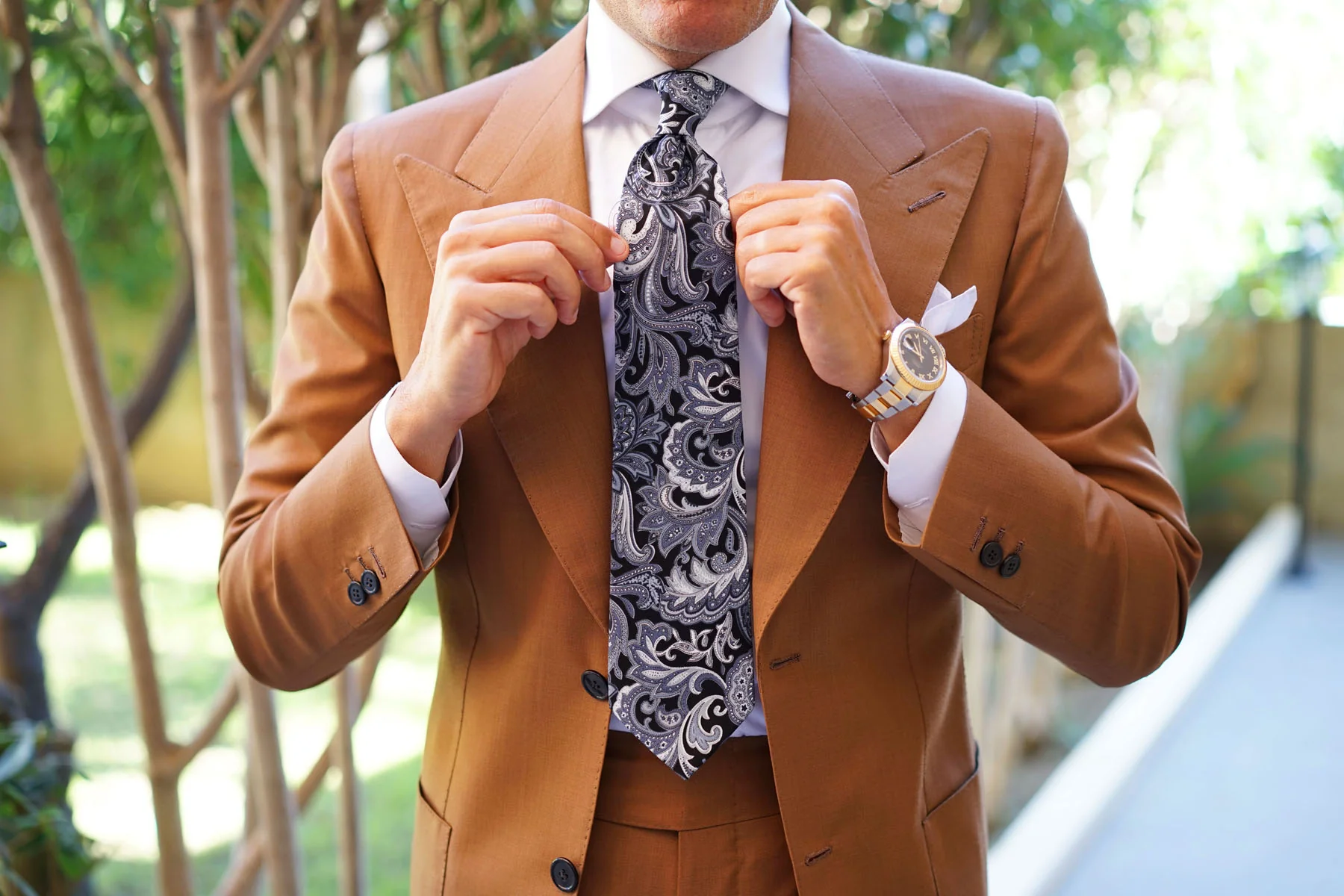 Lampedusa Paisley Tie - Image 6