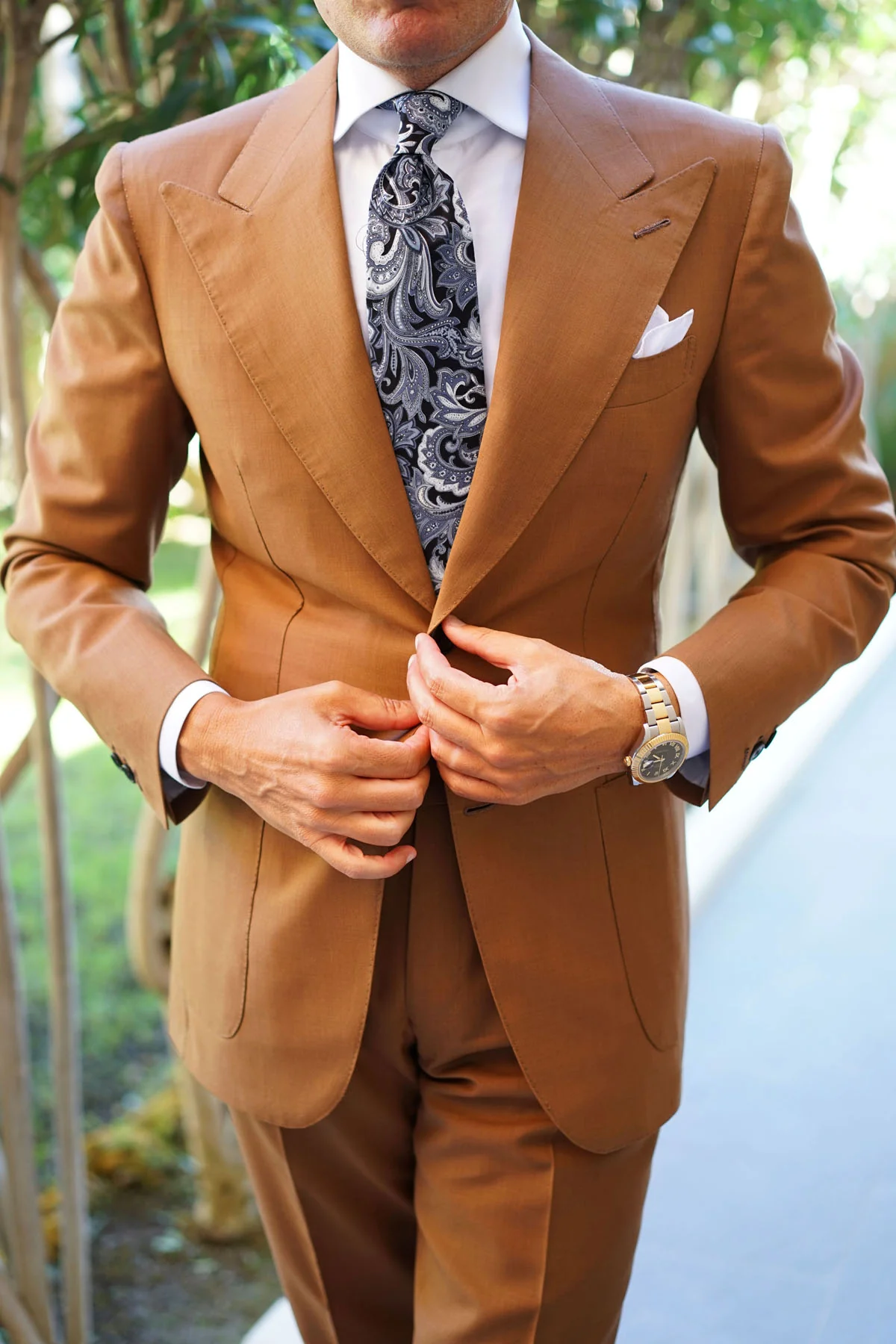 Lampedusa Paisley Tie - Image 7