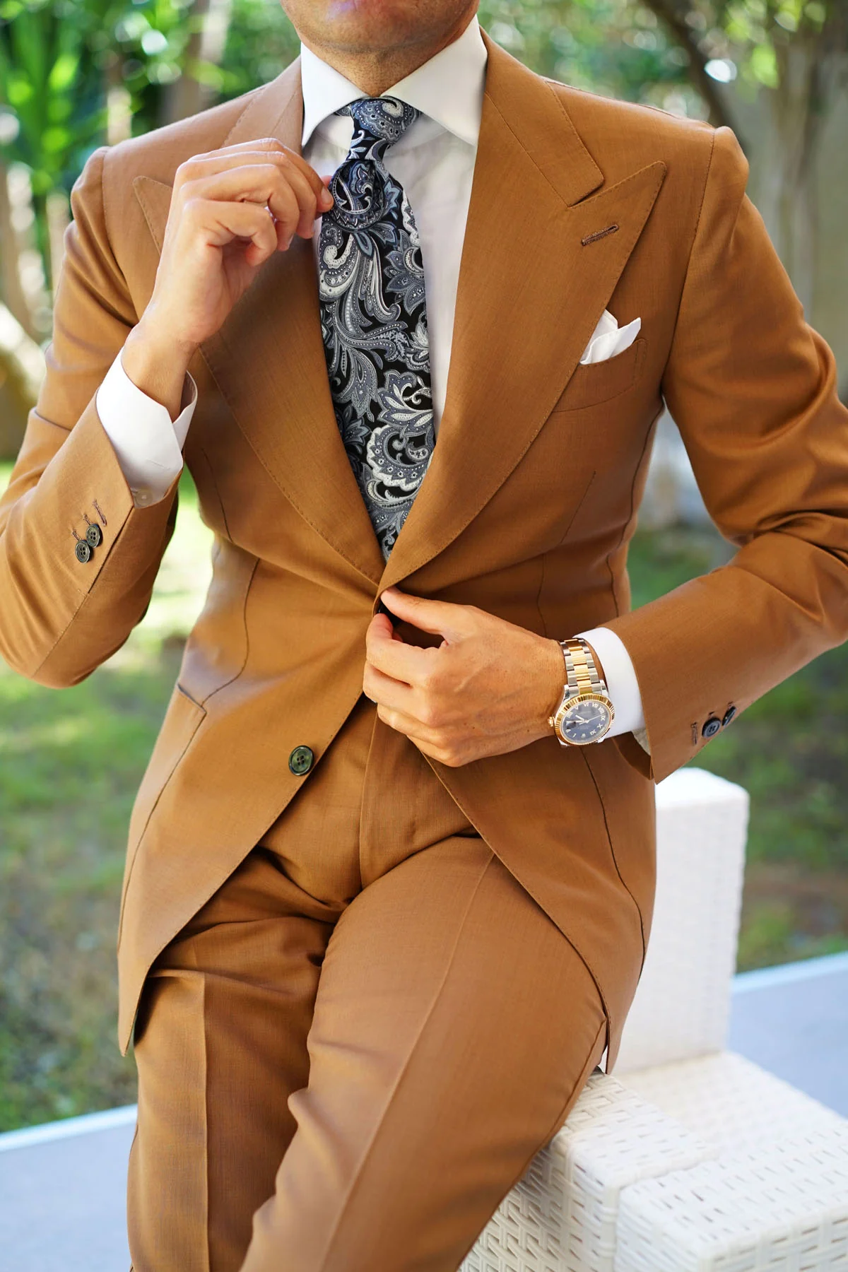 Lampedusa Paisley Tie - Image 9