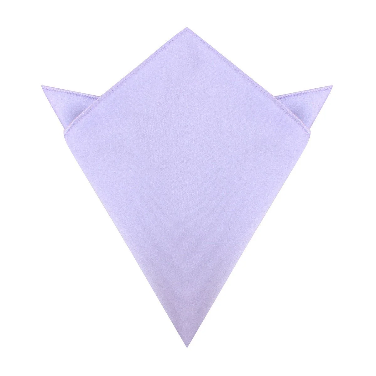Lavender Purple Satin Pocket Square