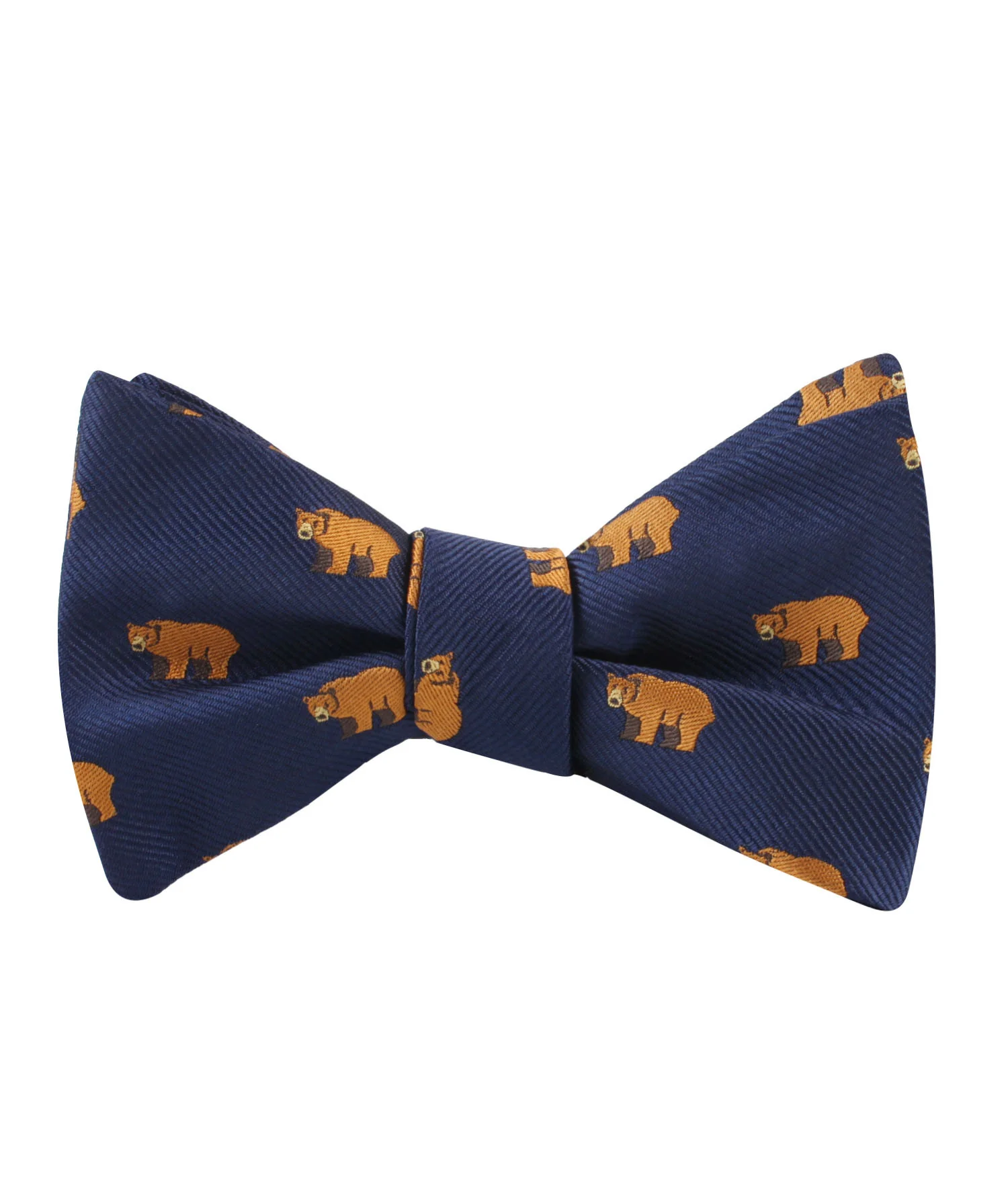 Lazy Bear Self Bow Tie - Image 2
