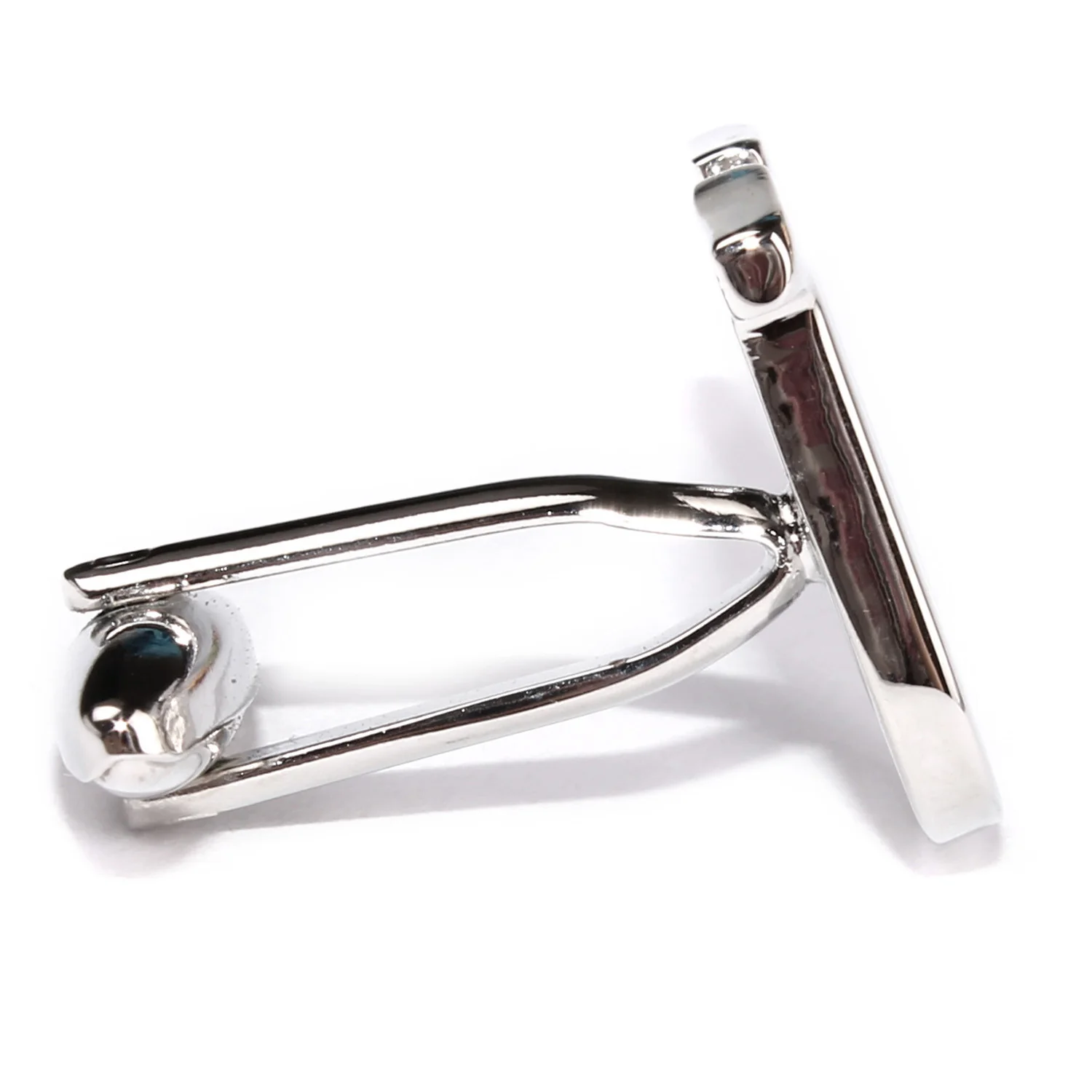 Letter U Silver Cufflinks - Image 6