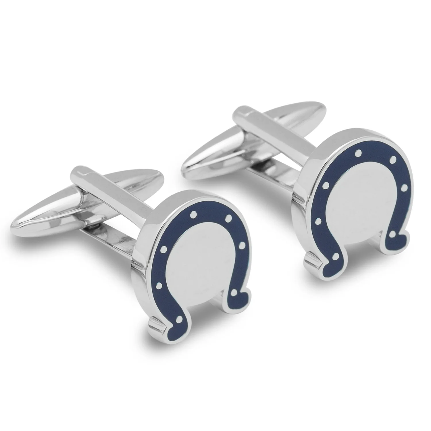 Lucky Race Horseshoe Cufflinks - Image 2