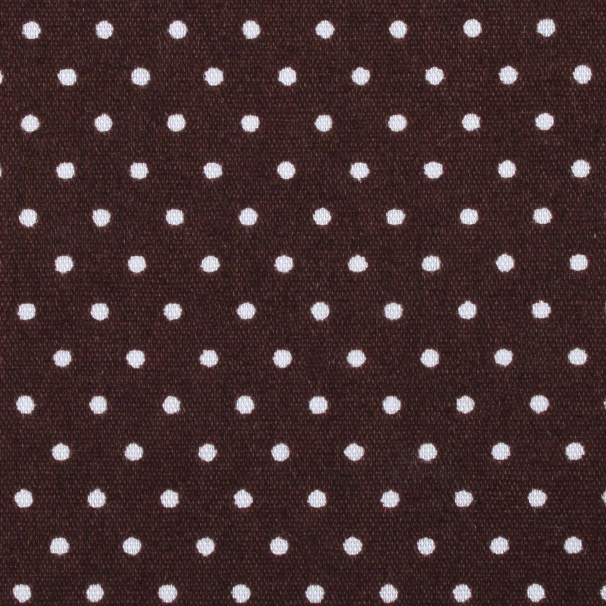 Lungo Brown Polkadot Cotton Diamond Bow Tie - Image 2