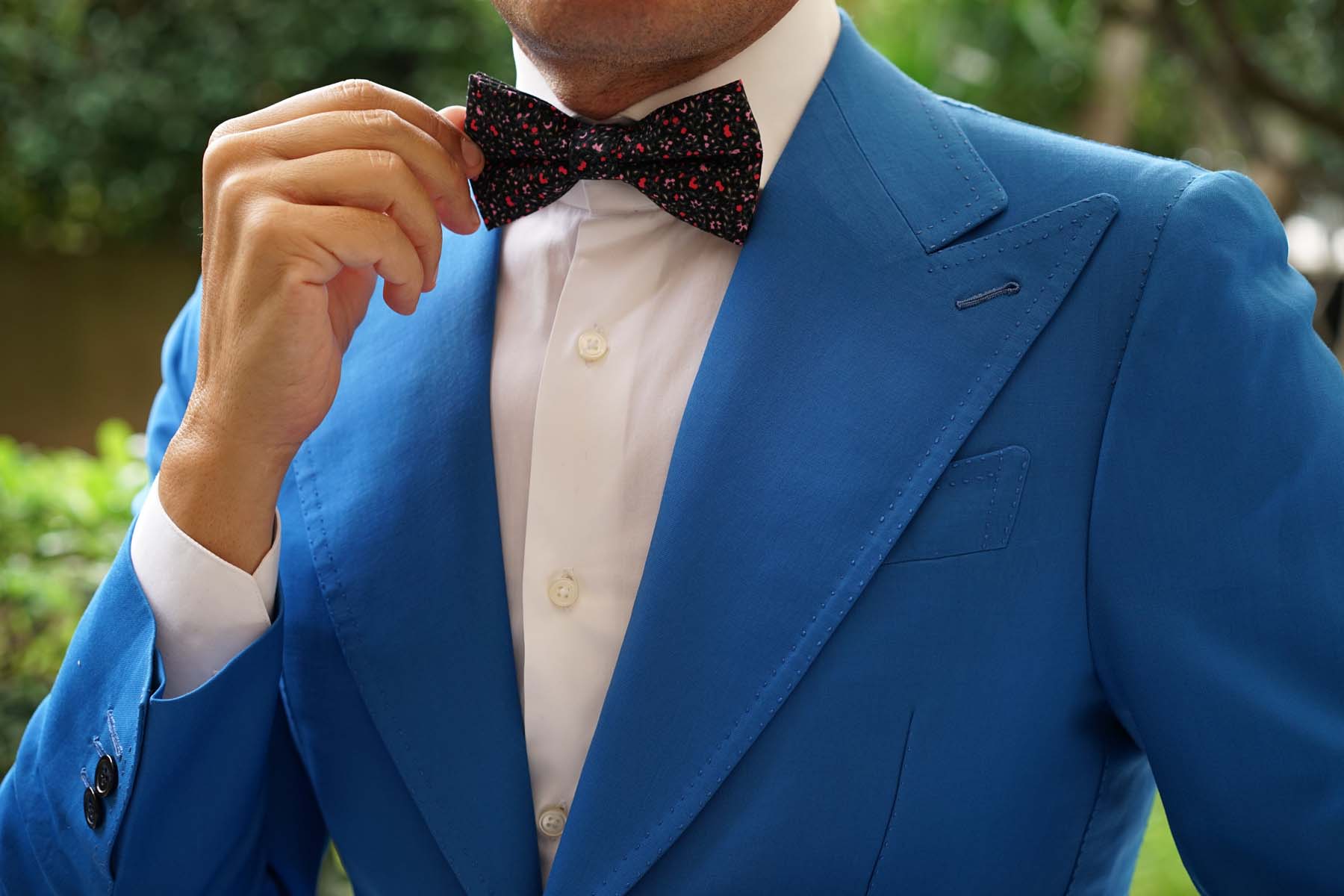 Macau Floral Bow Tie - Image 5