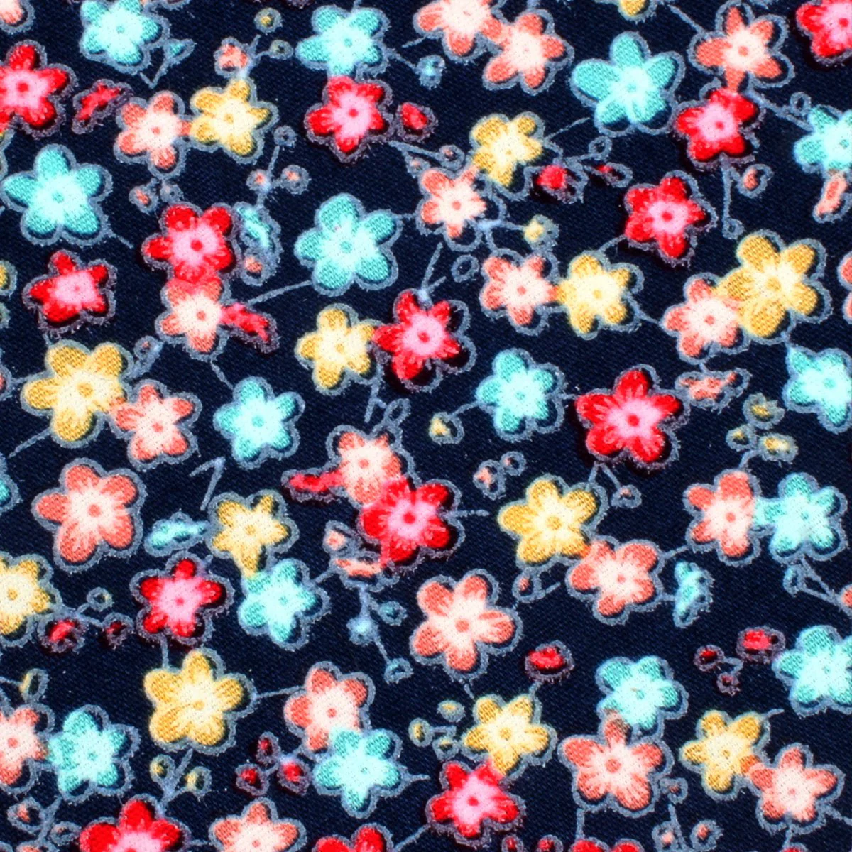 Manama Flower Necktie - Image 3