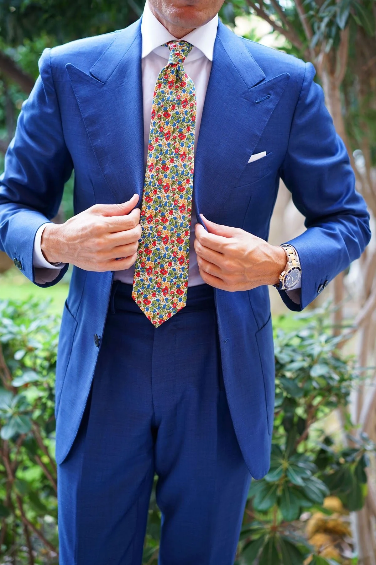 Medellín Flower Necktie - Image 8