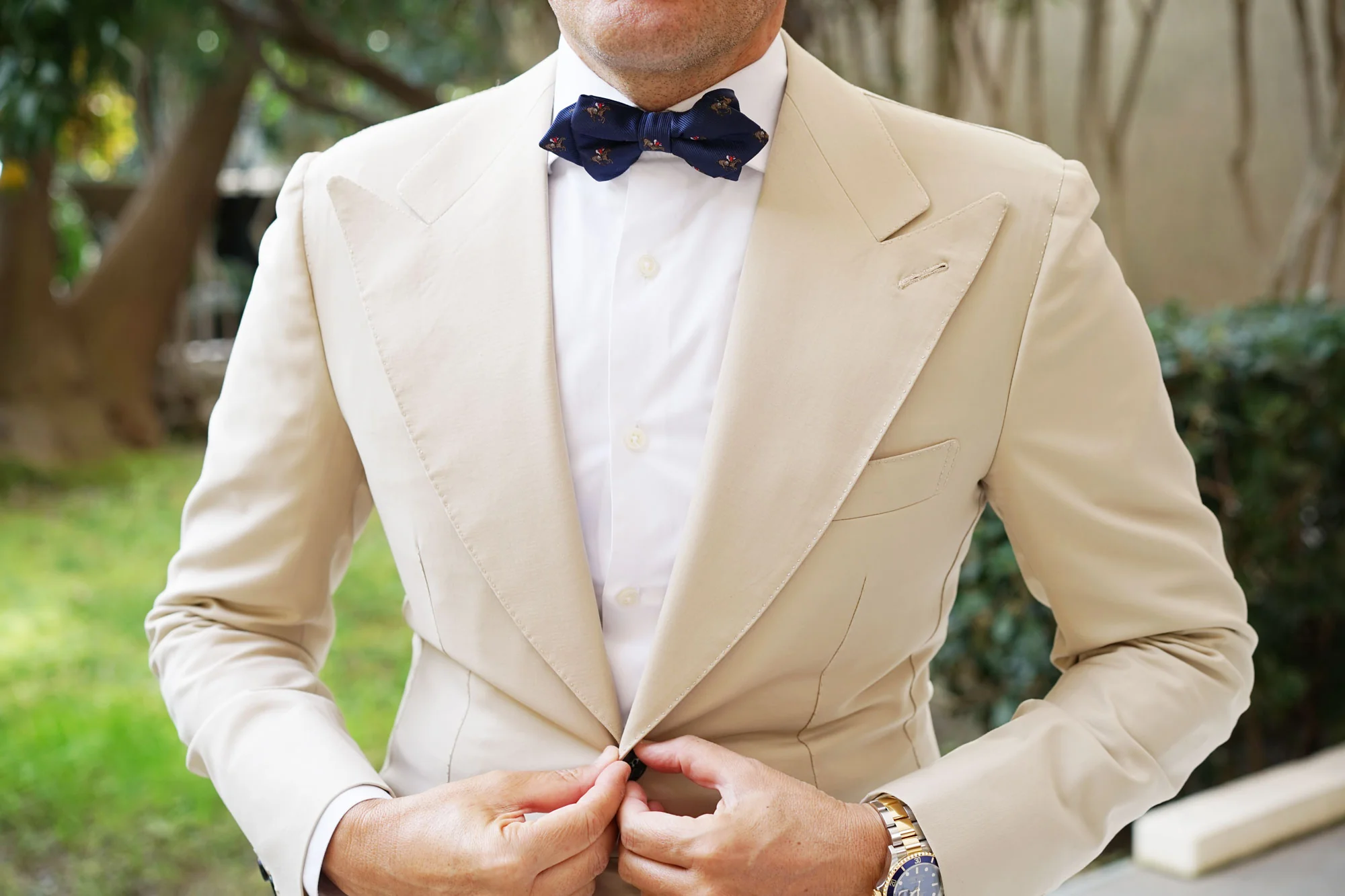 Melbourne Race Horse Diamond Bow Tie - Image 3