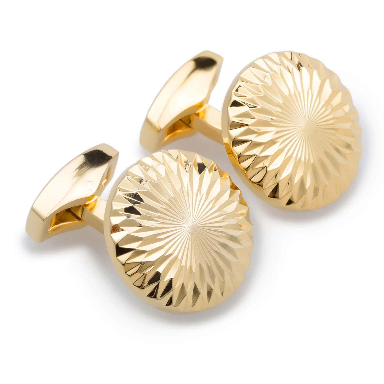 Michael Faraday Gold Cufflinks - Image 2