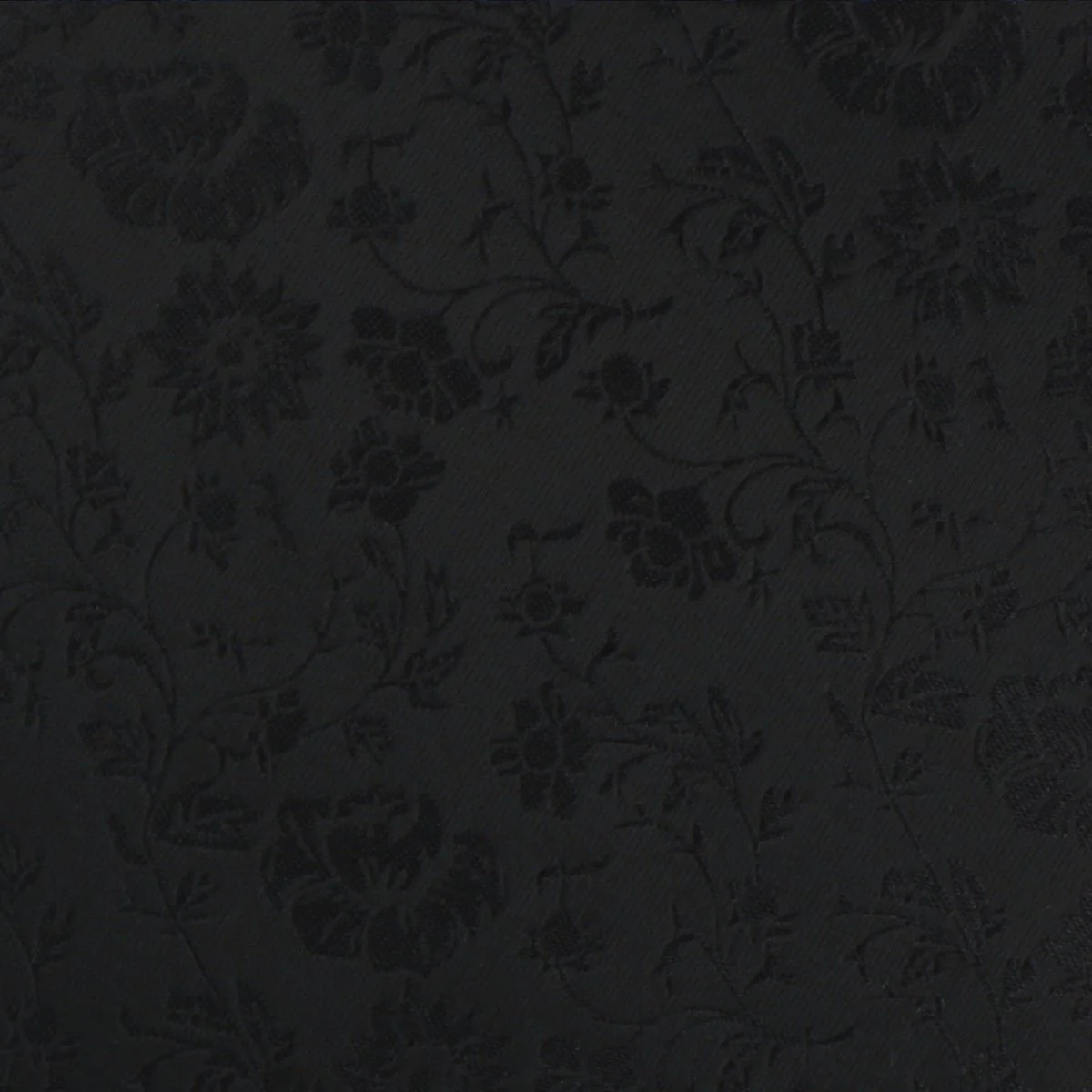 Midnight Black Floral Kids Bow Tie - Image 2