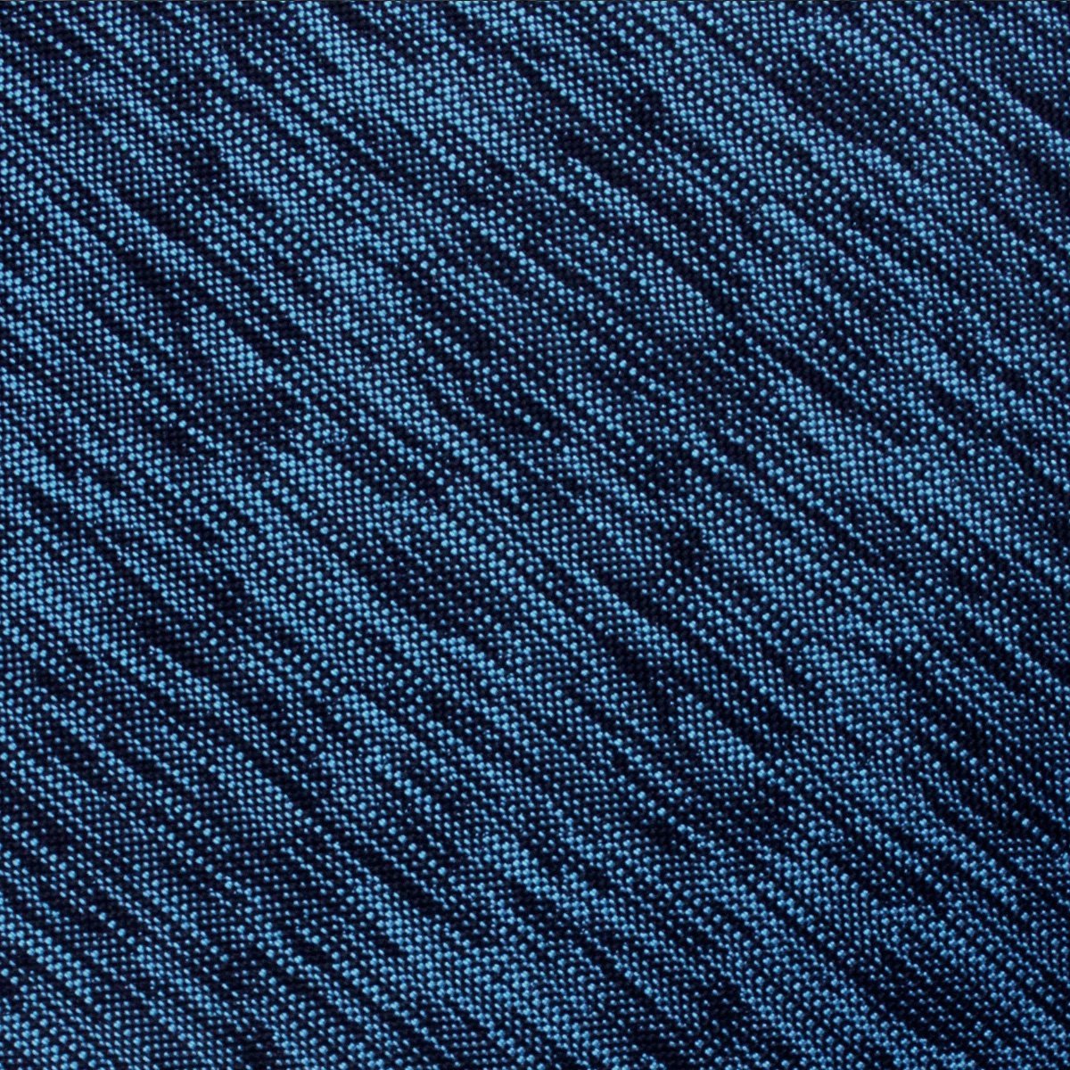 Midnight Blue-Black Chambray Necktie - Image 3