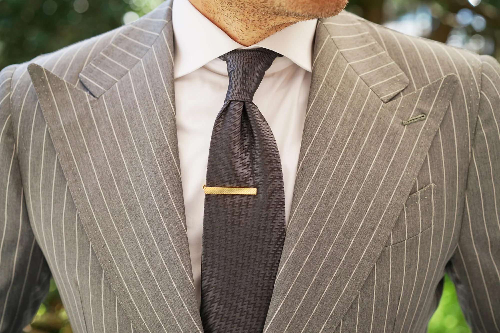 Mini Connery Gold Tie Bar - Image 8